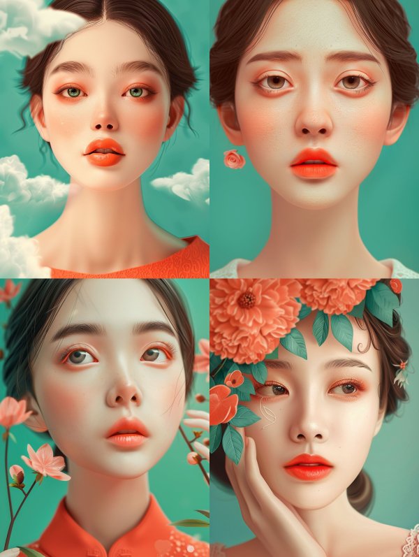 Ethereal Dream of Pastel Clouds