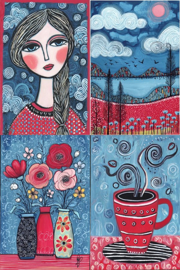 Whimsical Azure Dreams