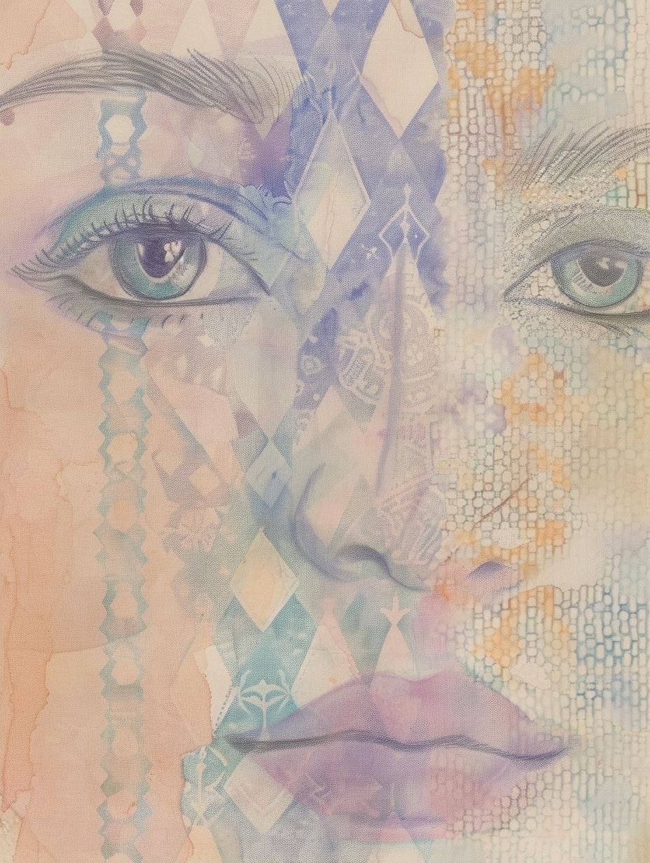 Ethereal Prism Portrait