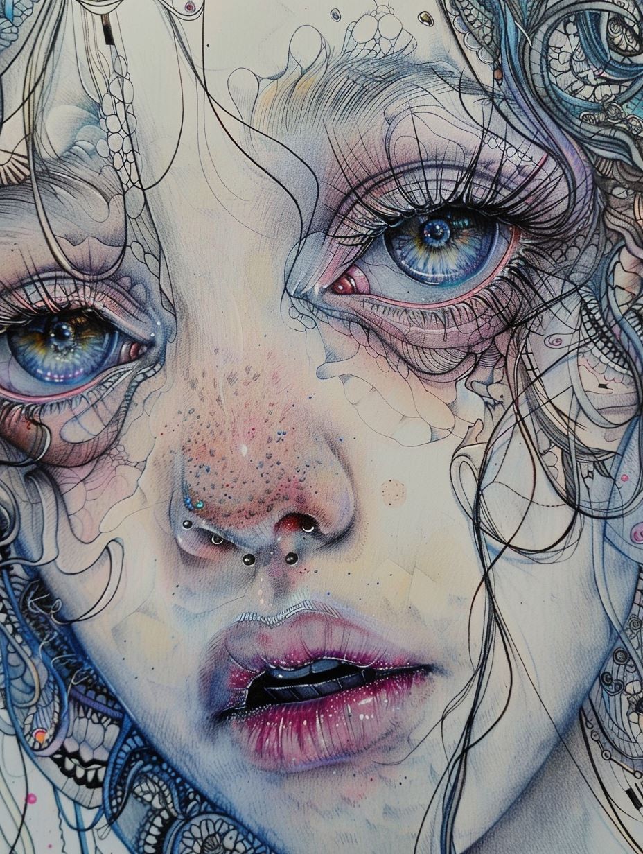 Ethereal Ink Dream