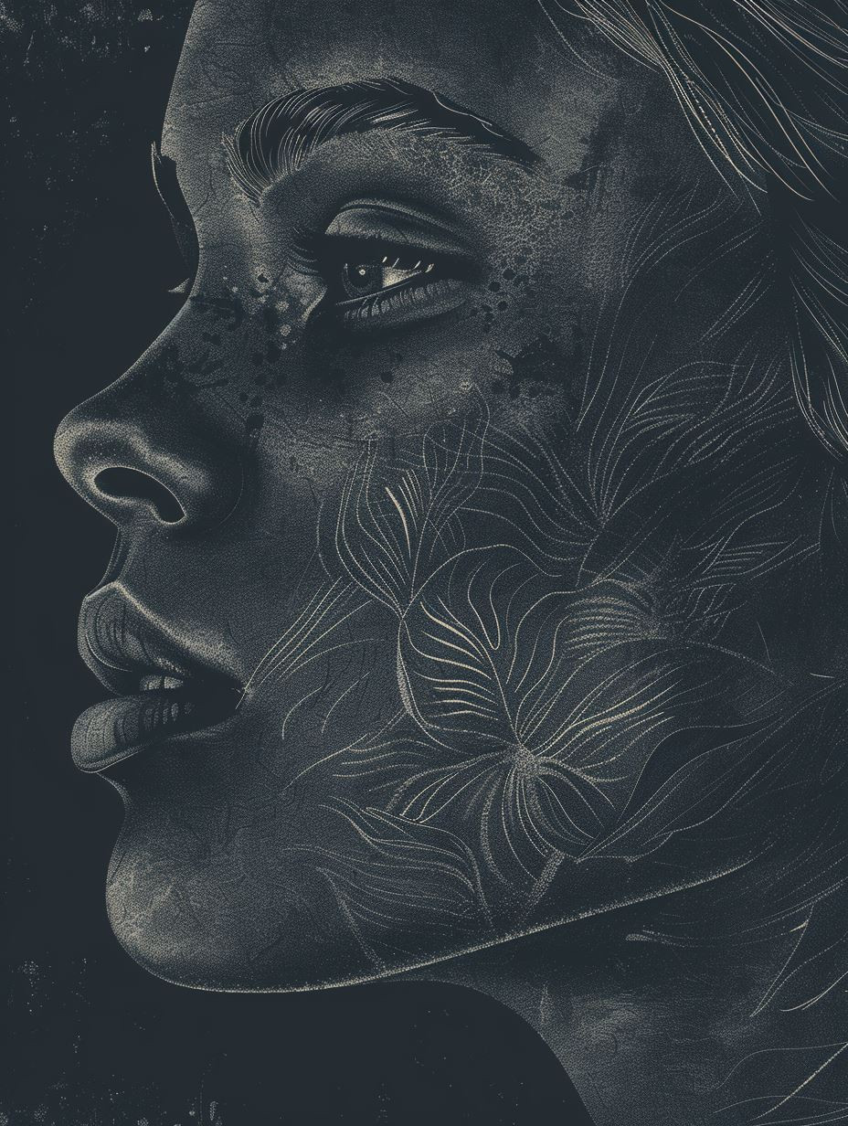Celestial Etchings of a Goddess