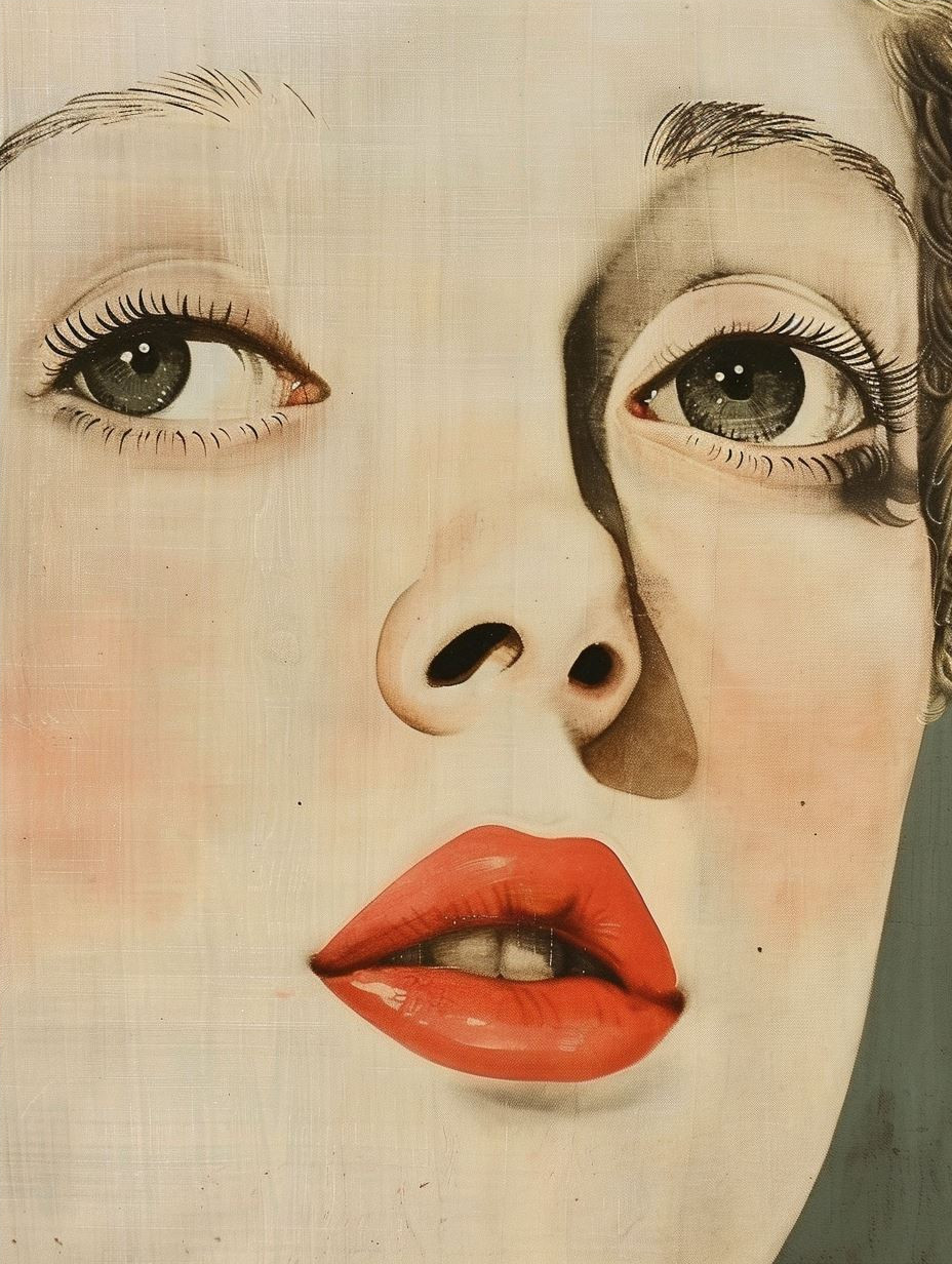 Vintage Ethereal Portrait Study
