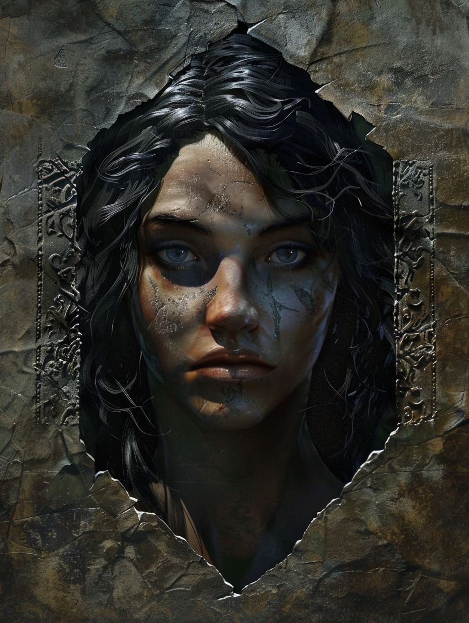 Shadowed Gaze of the Outcast
