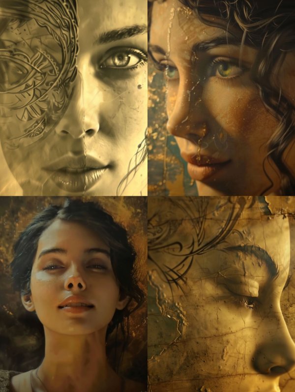 Golden Gilded Mystique