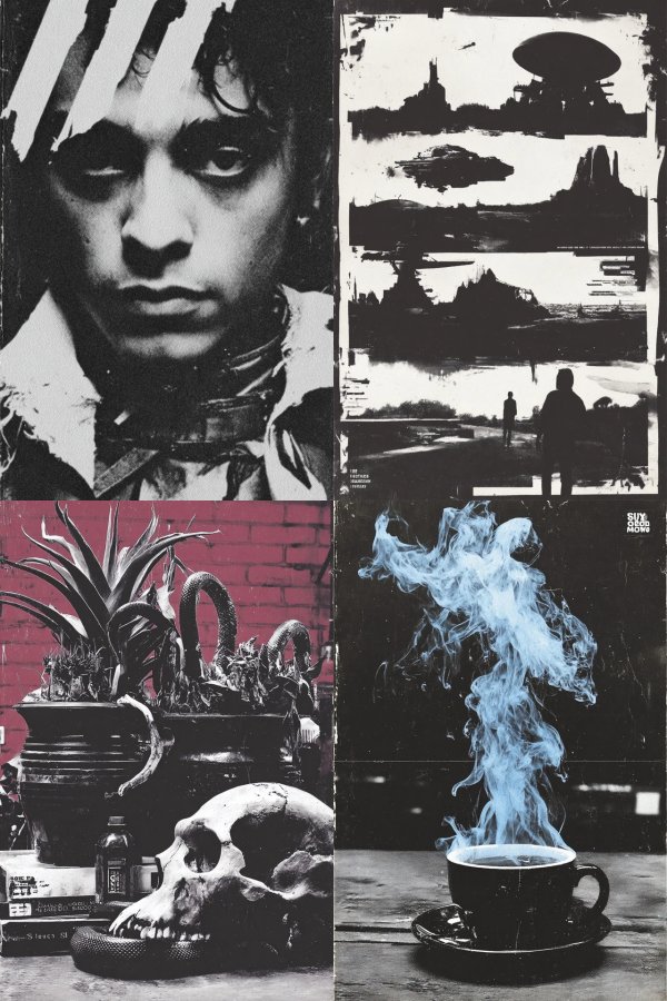 Noir Fragment Portrait