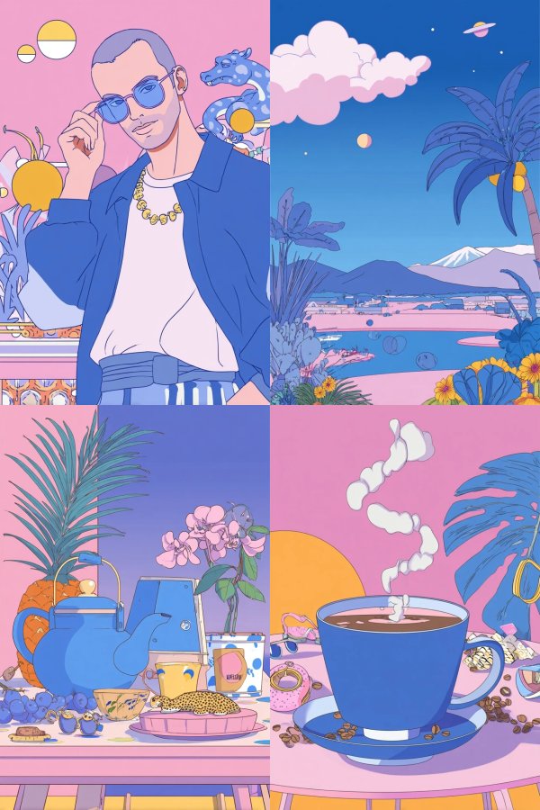 Neon Pastel Pop