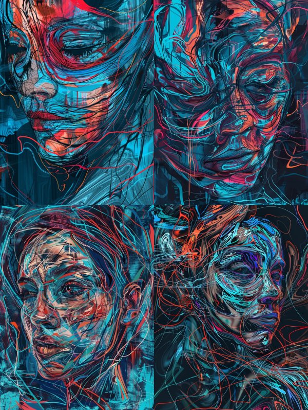 Fragmented Soul in Neon Flux