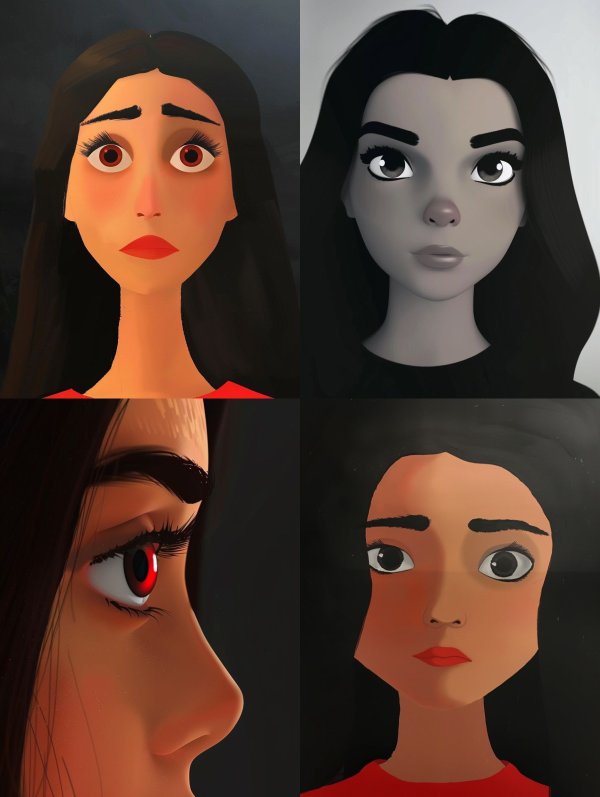 Melancholic Gaze