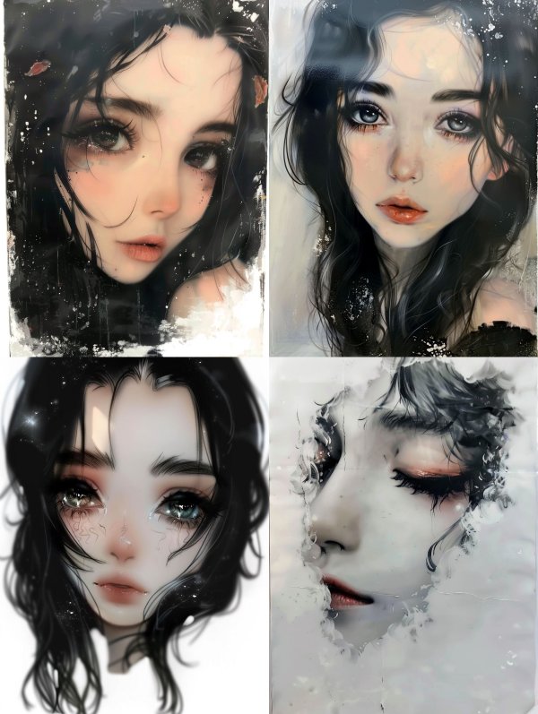 Melancholy Ethereal Gaze