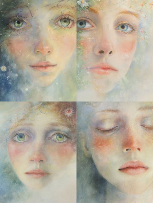 Ethereal Whispers of Dreamy Portraits