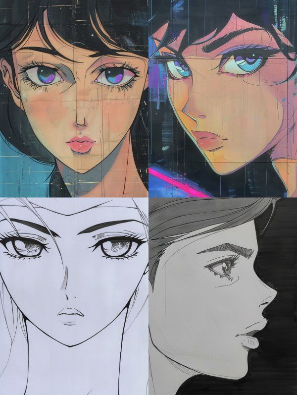 Cybernetic Anime Gaze