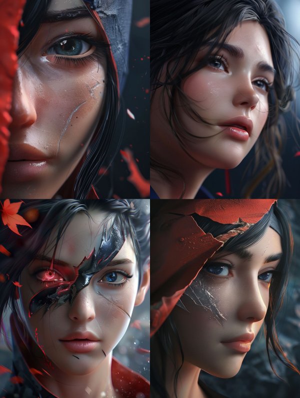 Hyper-Realistic Cinematic Portrait Detail