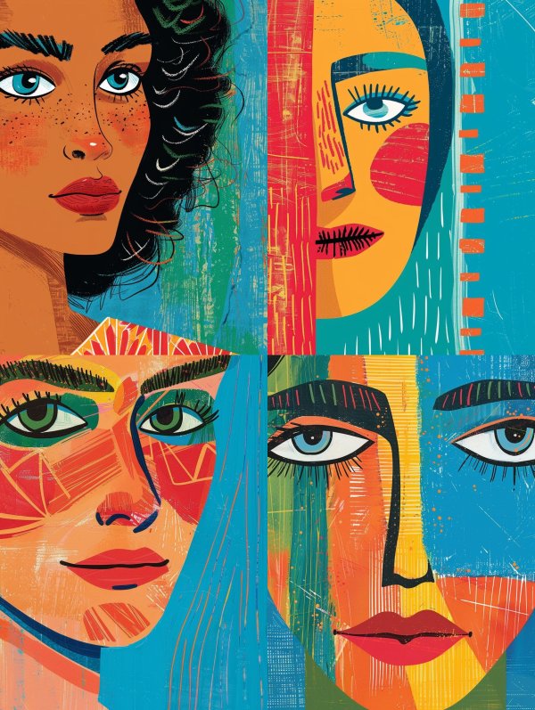 Vibrant Urban Portrait