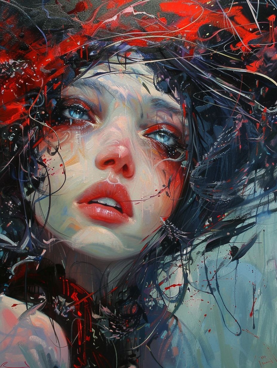 Crimson Chaos Portrait 2