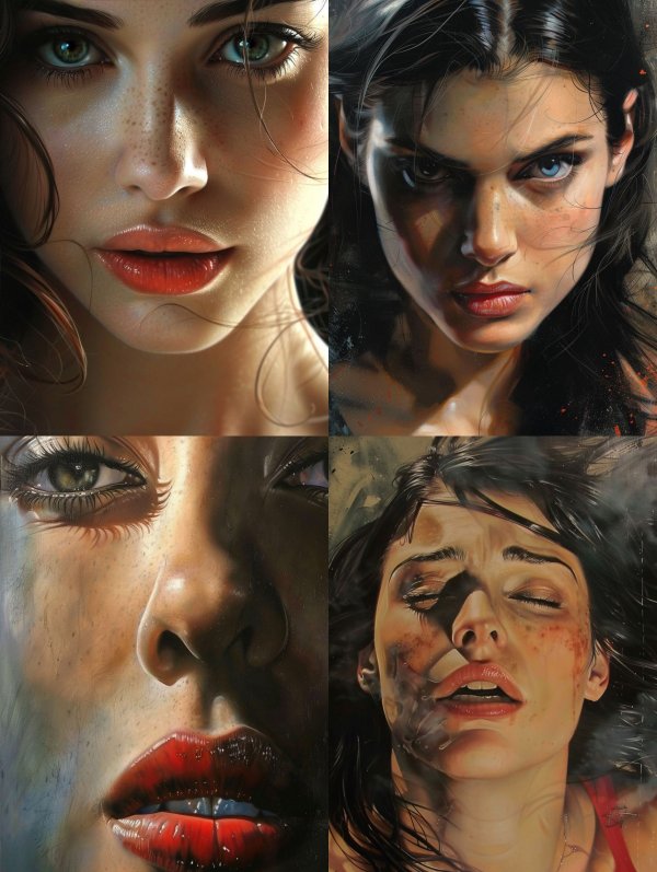 Hyper-Realistic Ethereal Portrait Study
