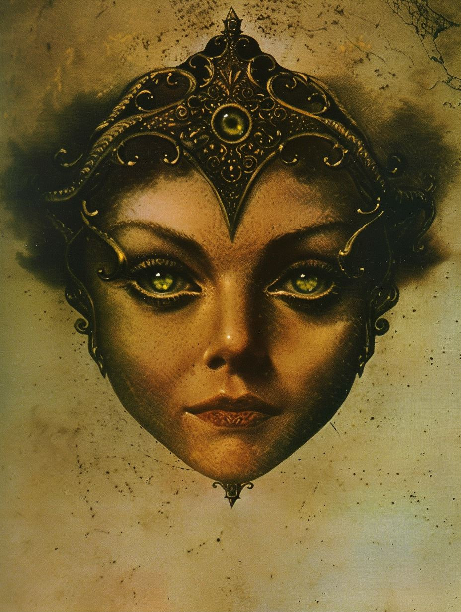 Golden Mystic Gaze