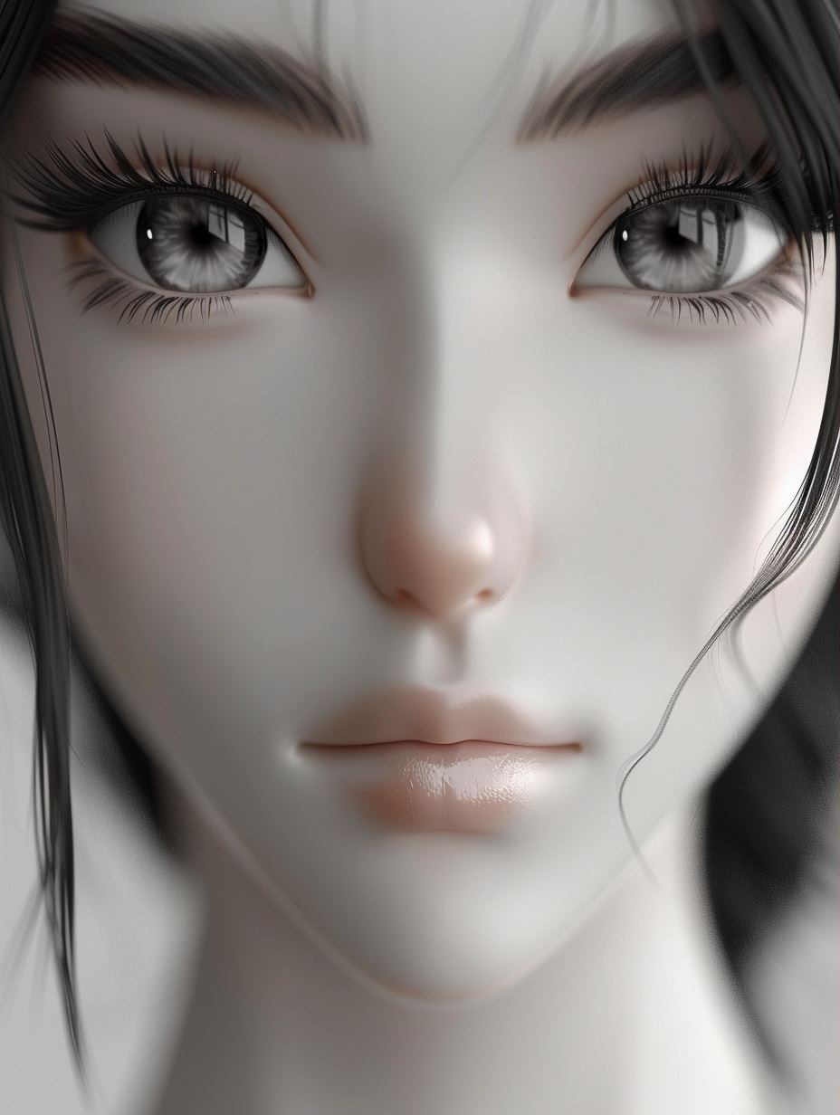 Porcelain Dream Portrait