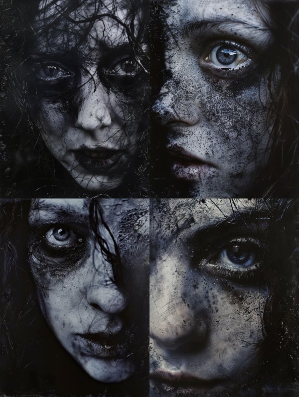 Gothic Shadow Portrait