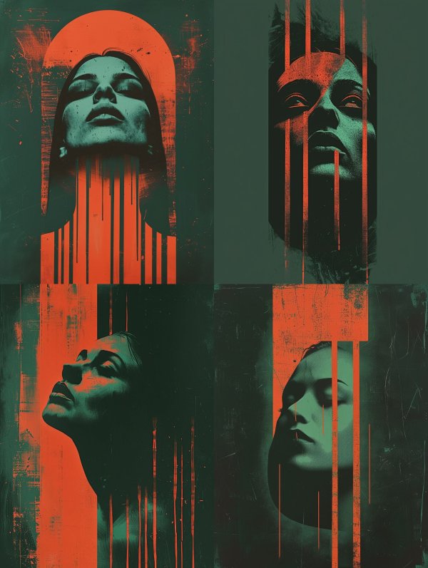 Crimson Echoes of Silence