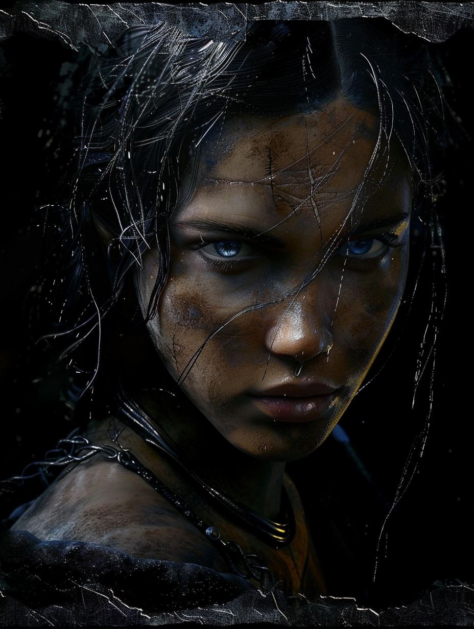 Shadowed Gaze of the Outcast