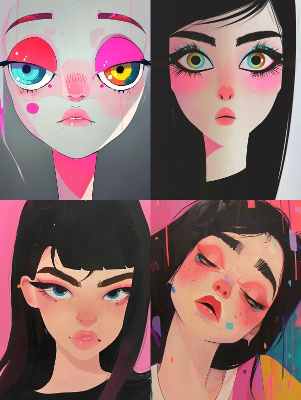 Neon Pastel Dreamscape
