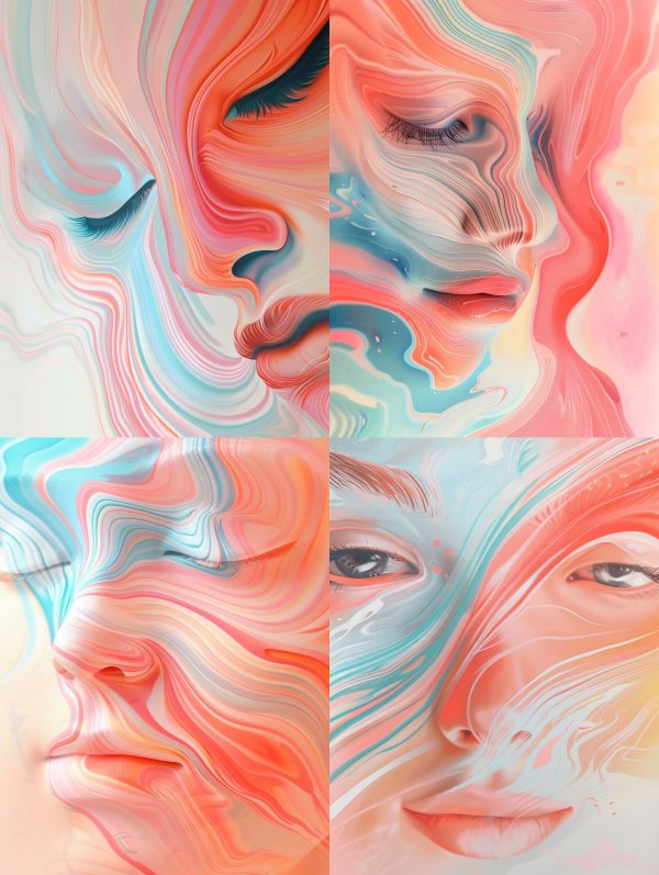 Liquid Dream Portrait