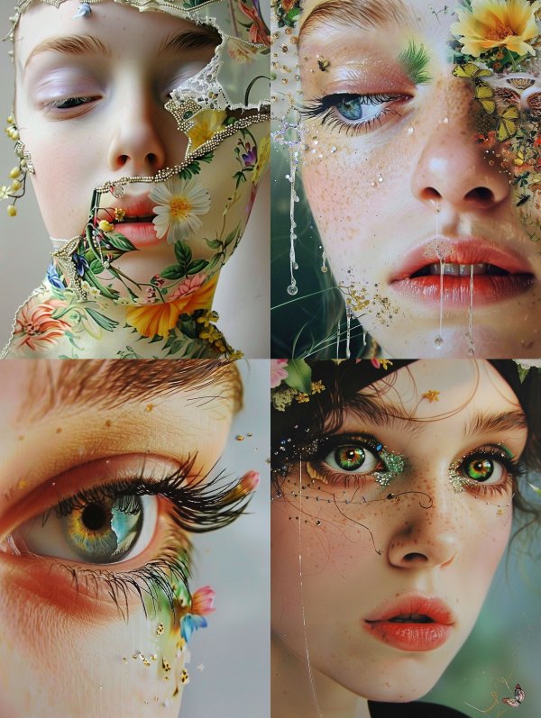 Floral Porcelain Dream