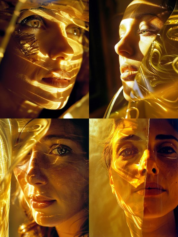 Golden Light Fragments