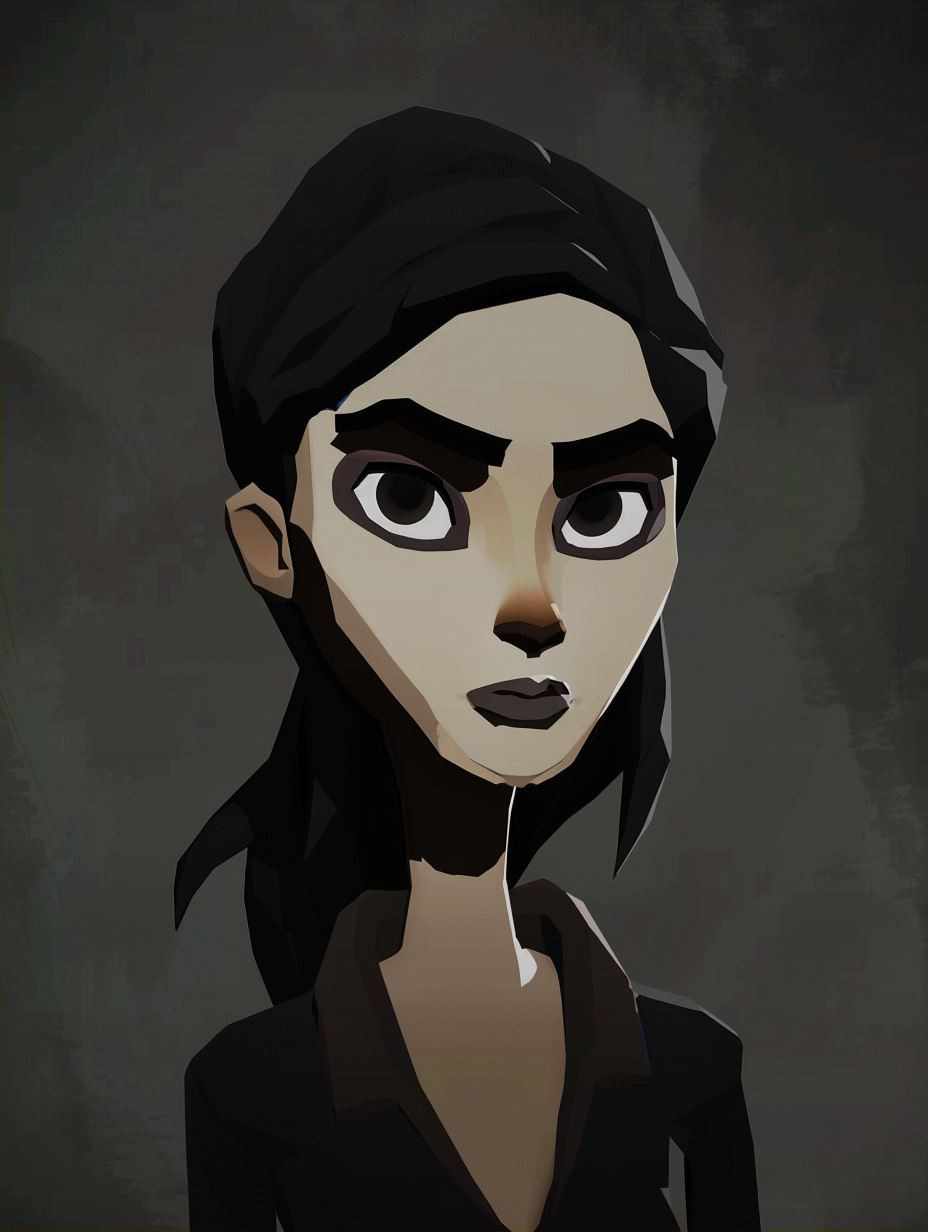 Golden Hour Stylized Portrait