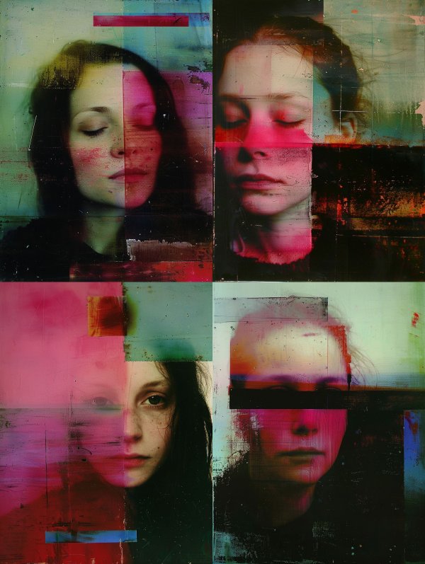 Glitch Dream Portrait