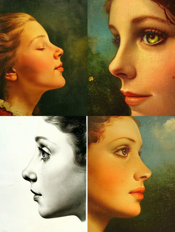 Golden Hour Ethereal Portrait