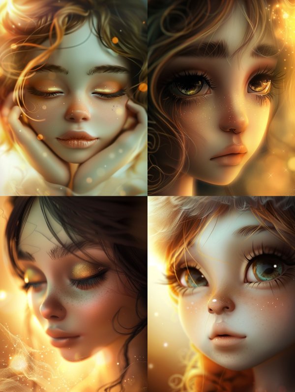 Golden Ethereal Dream State