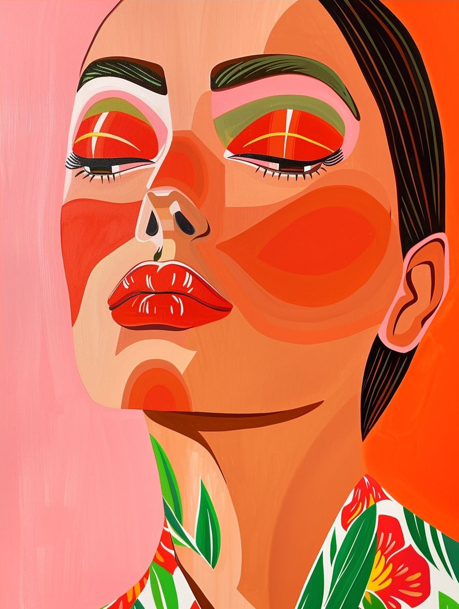 Vibrant Pop Art Portraiture