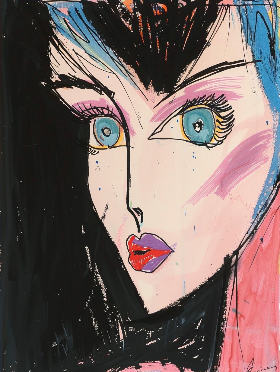 Neon Pop Expressionism