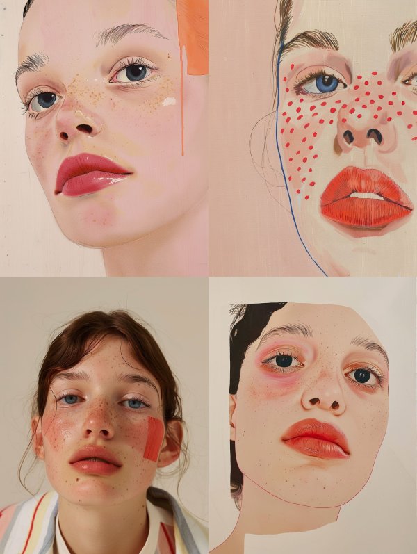 Hyperrealistic Pastel Portrait