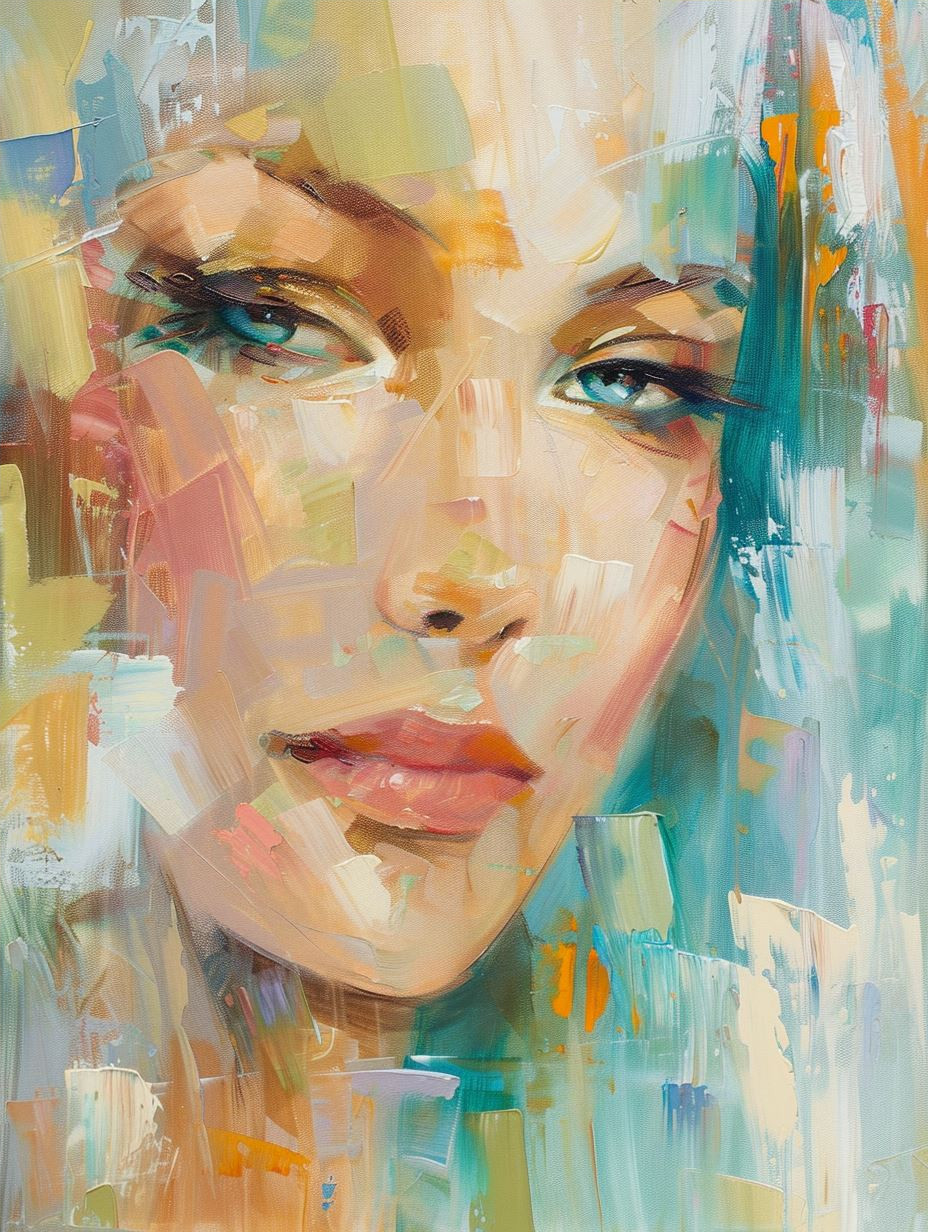 Abstract Impressionist Gaze