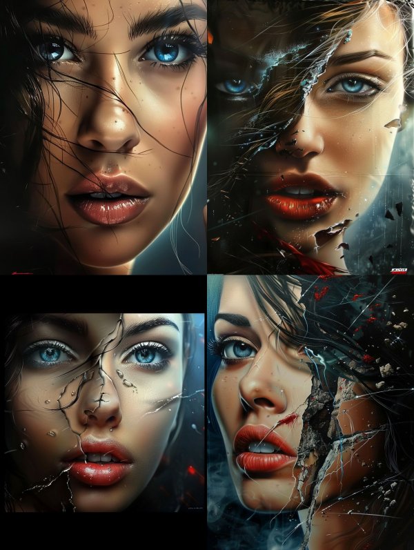 Hyper-Realistic Ethereal Portrait Study