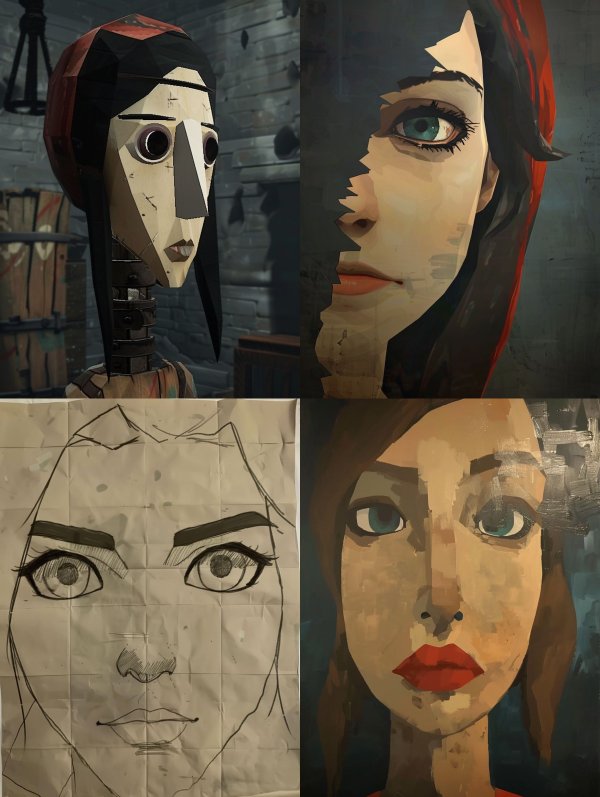 Angular Gothic Automaton