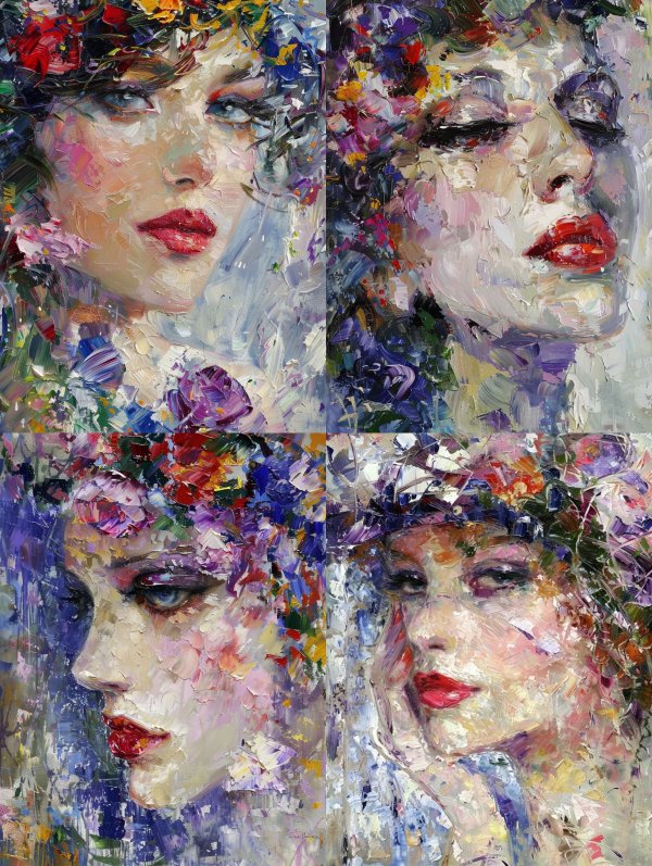 Impressionist Floral Muse