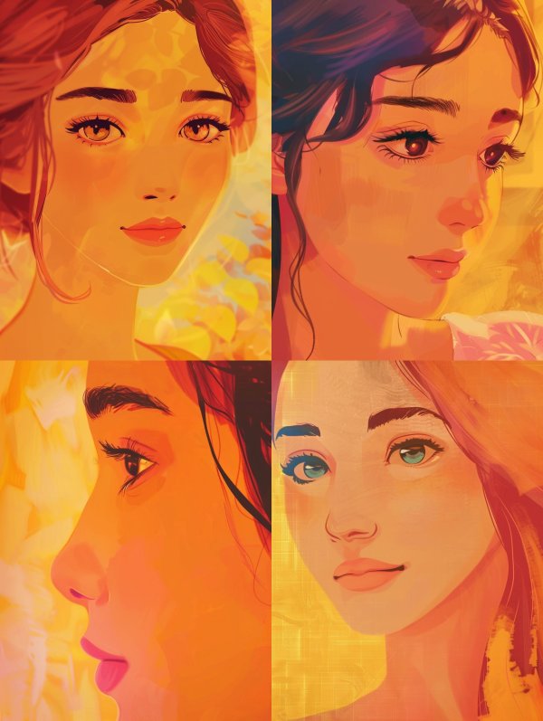Golden Hour Ethereal Portrait