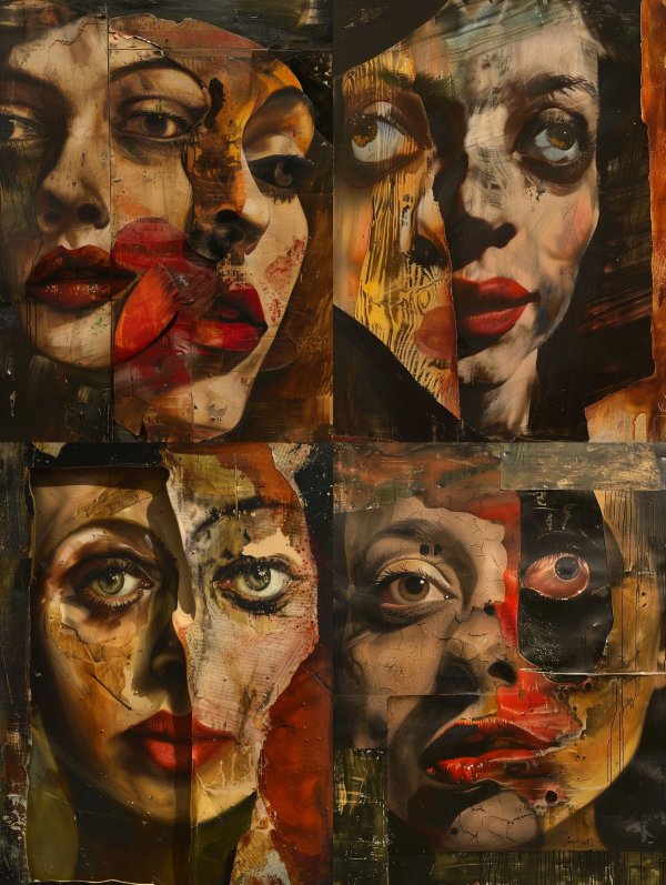 Fragmented Soul Portrait 4