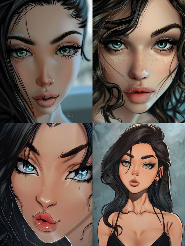 Hyper-Realistic Digital Portrait Art