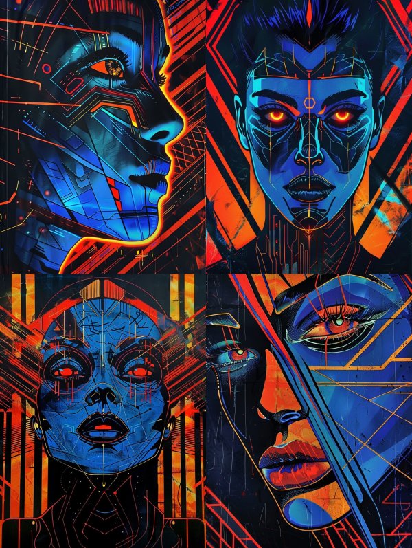 Neon Cybernetic Soul