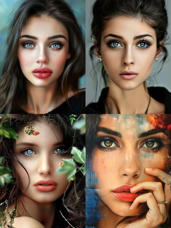 Ethereal Velvet Portrait