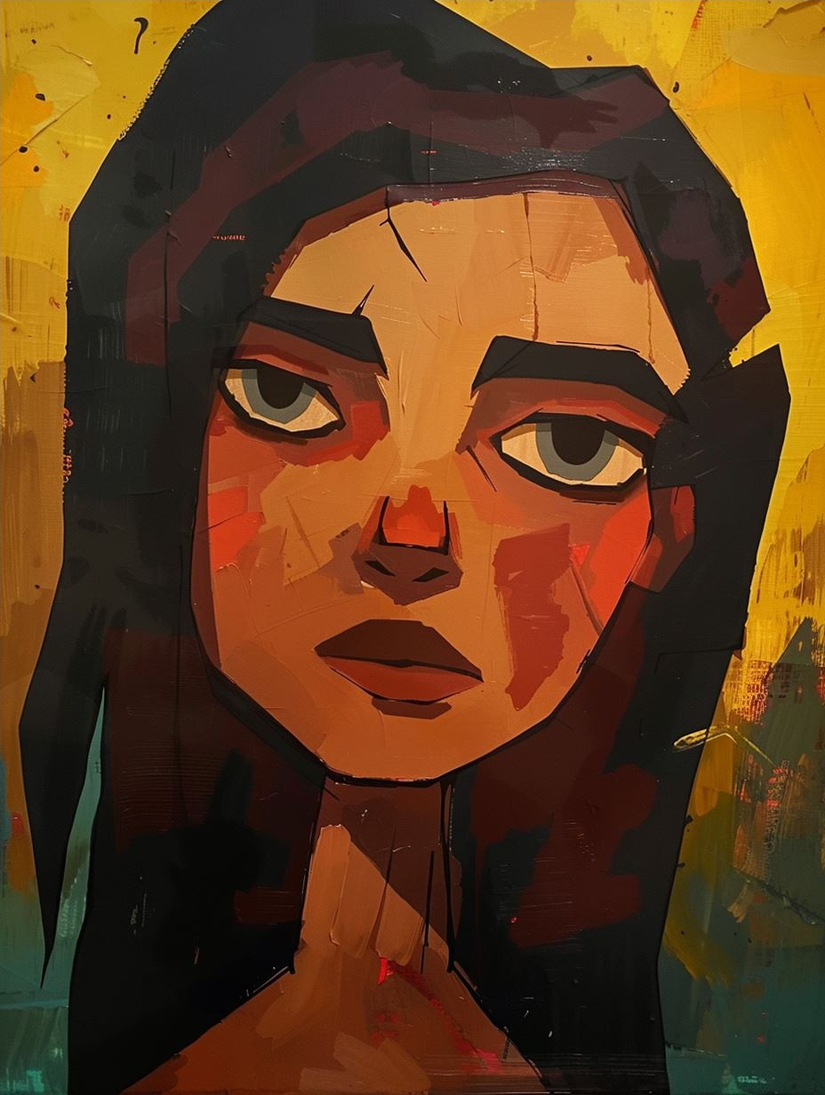 Golden Hour Stylized Portrait