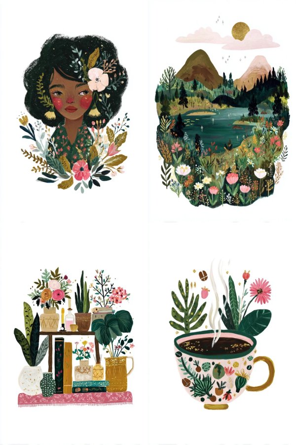 Botanical Soul Portrait