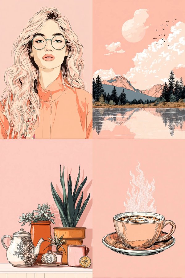 Pastel Dream Portrait
