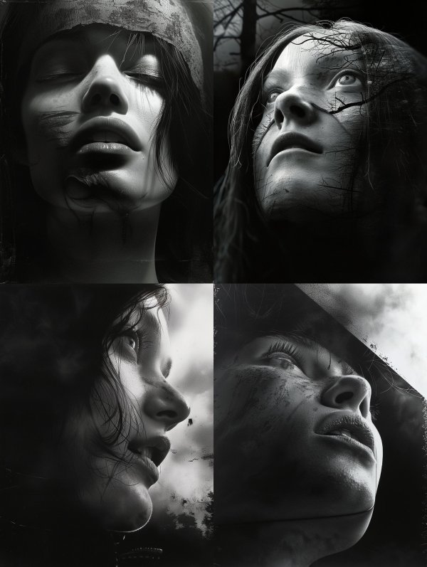 Noir Ethereal Silence