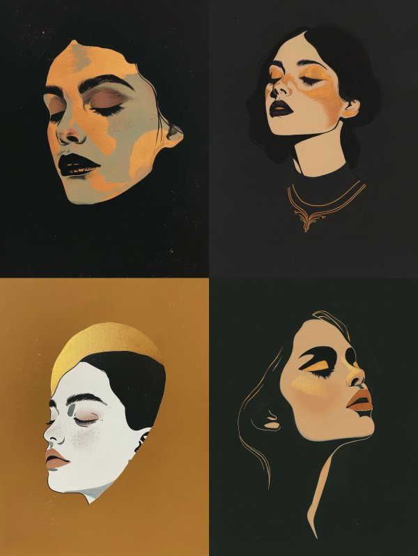 Golden Ethereal Silence