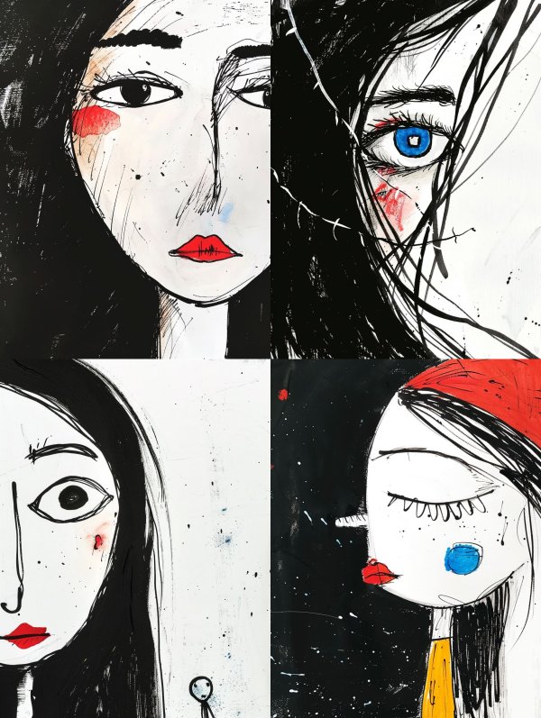 Ink Soul Portrait